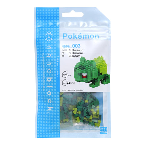 Nanoblock Pokemon - Bulbasaur Figure