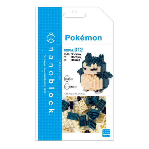 Nanoblock Pokemon - Snorlax Figure