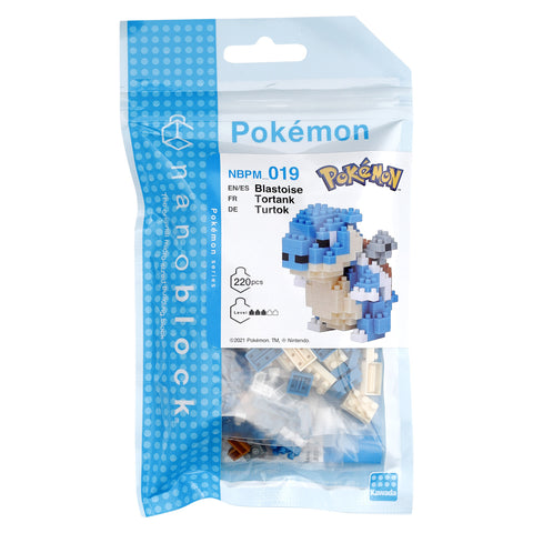 Nanoblock Pokemon - Blastoise Figure