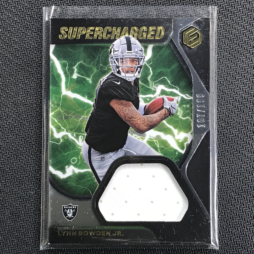2020 Elements LYNN BOWDEN JR. Supercharged Rookie Jersey 107/199-Cherry Collectables