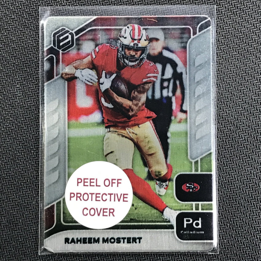 2020 Elements RAHEEM MOSTERT Base Metal Paladium 6/46-Cherry Collectables