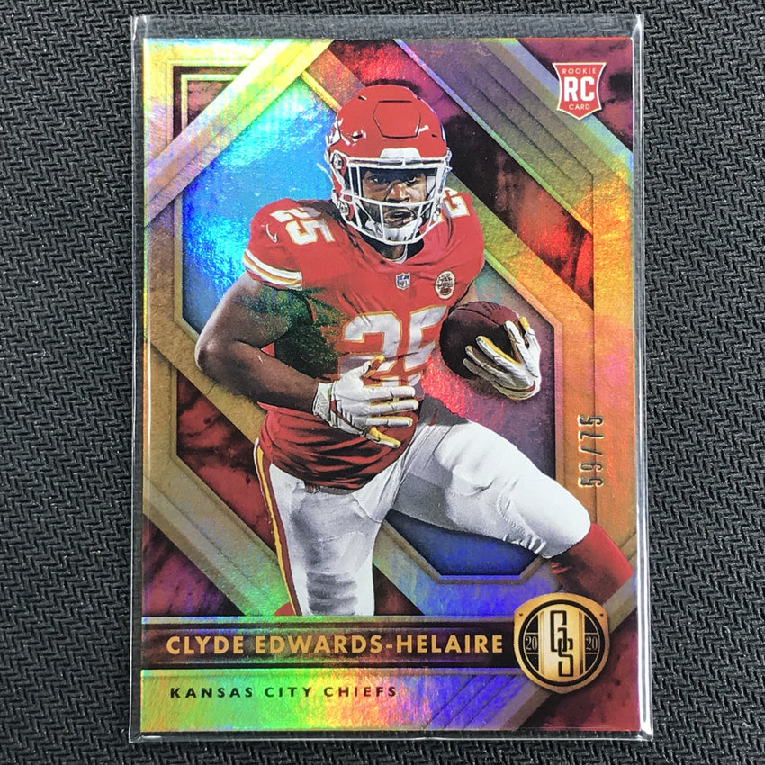 2020 Gold Standard CLYDE EDWARDS-HELAIRE Rookie Platinum 59/75-Cherry Collectables