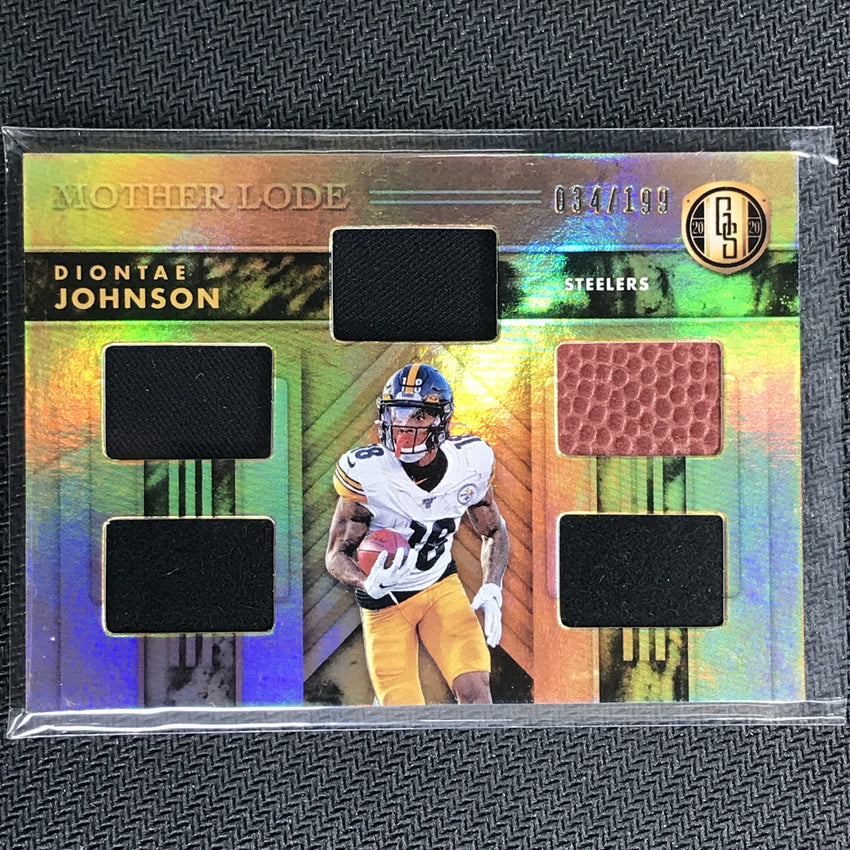 2020 Gold Standard DIONTAE JOHNSON Mother Lode Jersey 34/199-Cherry Collectables