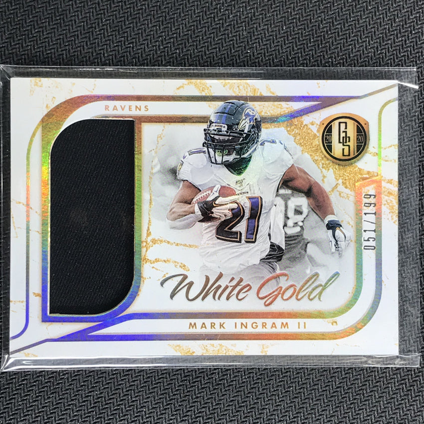 2020 Gold Standard MARK INGRAM II White Gold Jersey 51/199-Cherry Collectables