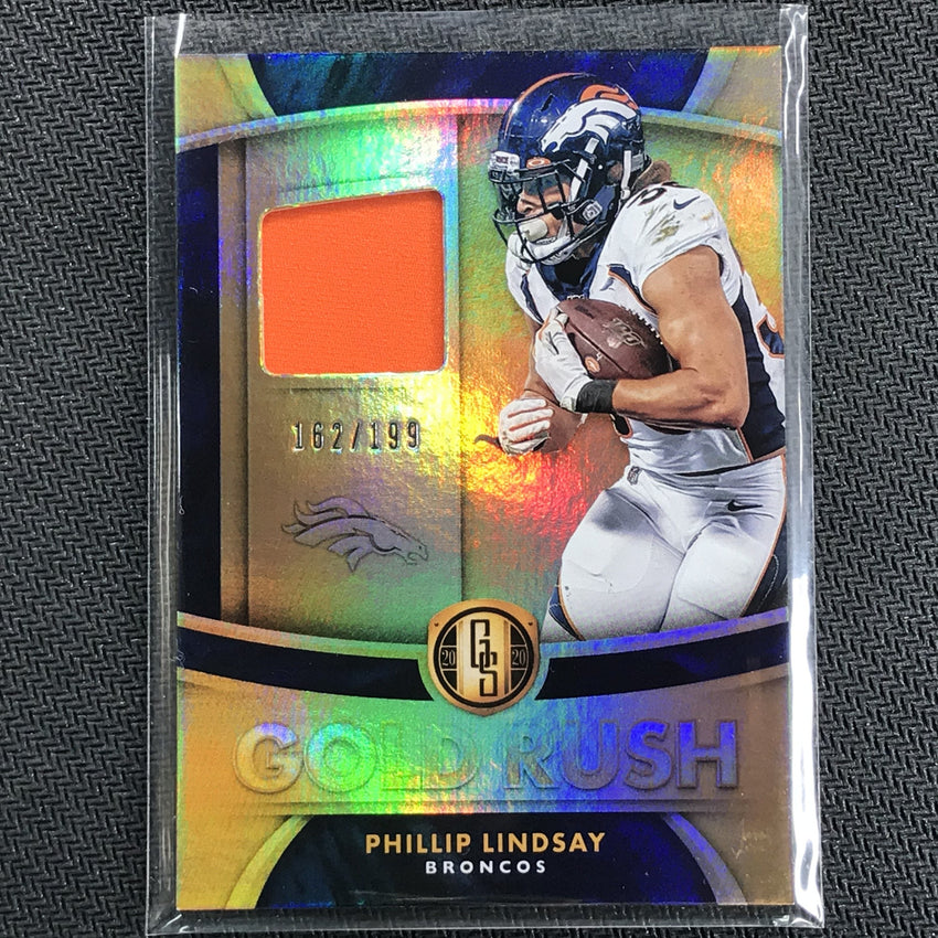 2020 Gold Standard PHILLIP LINDSAY Gold Rush Jersey 162/199-Cherry Collectables