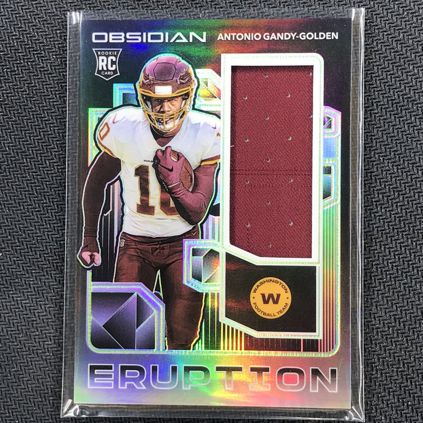 2020 Obsidian ANTONIO GANDY-GOLDEN Rookie Eruption Jersey Green 12/50-Cherry Collectables