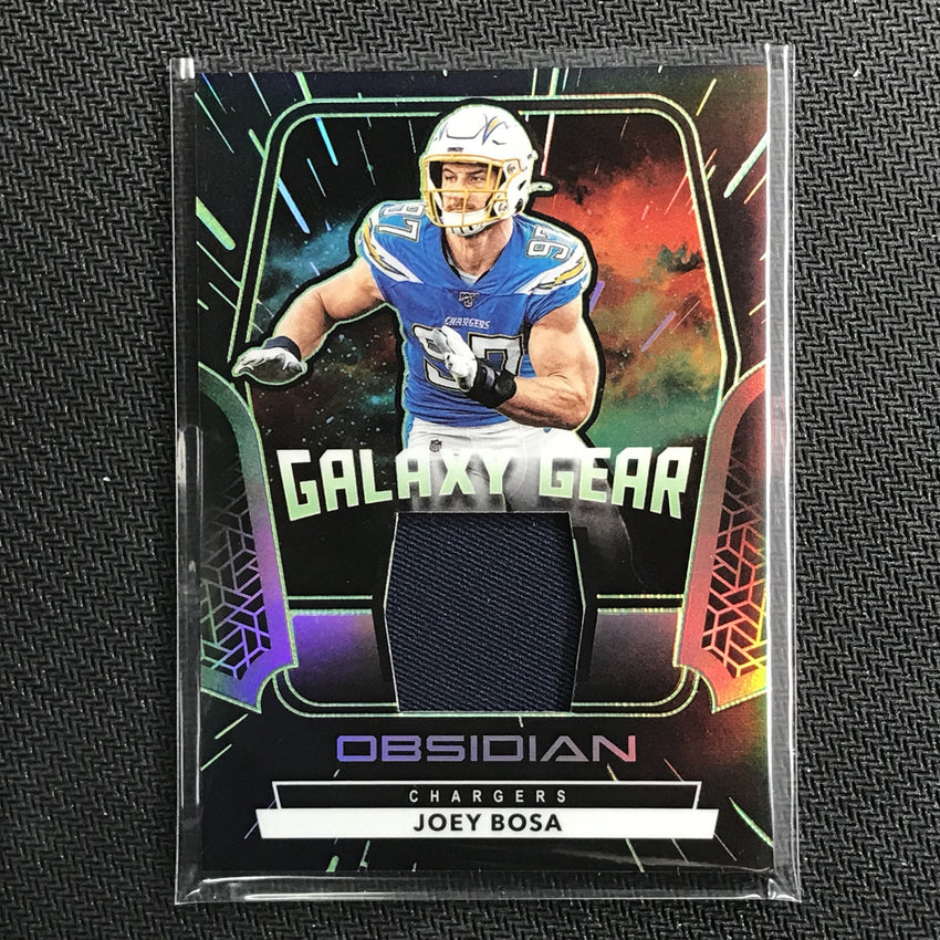 2020 Obsidian JOEY BOSA Galaxy Gear Jersey Green 36/50-Cherry Collectables