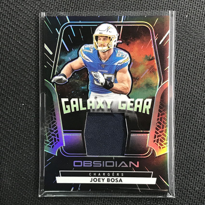 2020 Obsidian JOEY BOSA Galaxy Gear Jersey Silver 100/100-Cherry Collectables