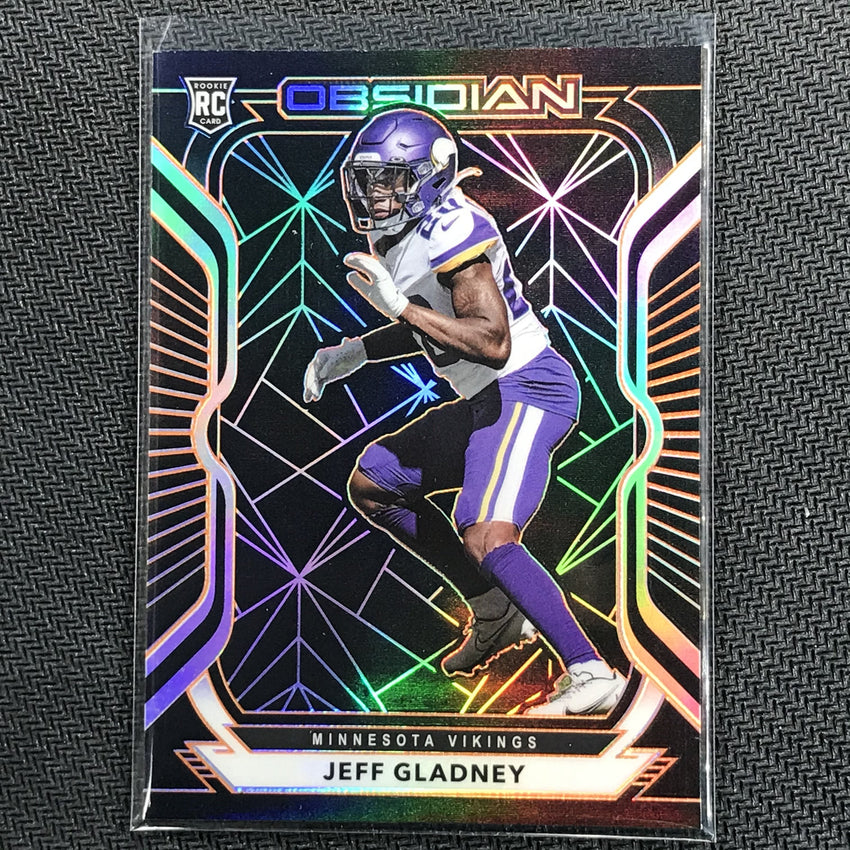 2020 Obsidian JEFF GLADNEY Base Rookie Orange 28/75-Cherry Collectables