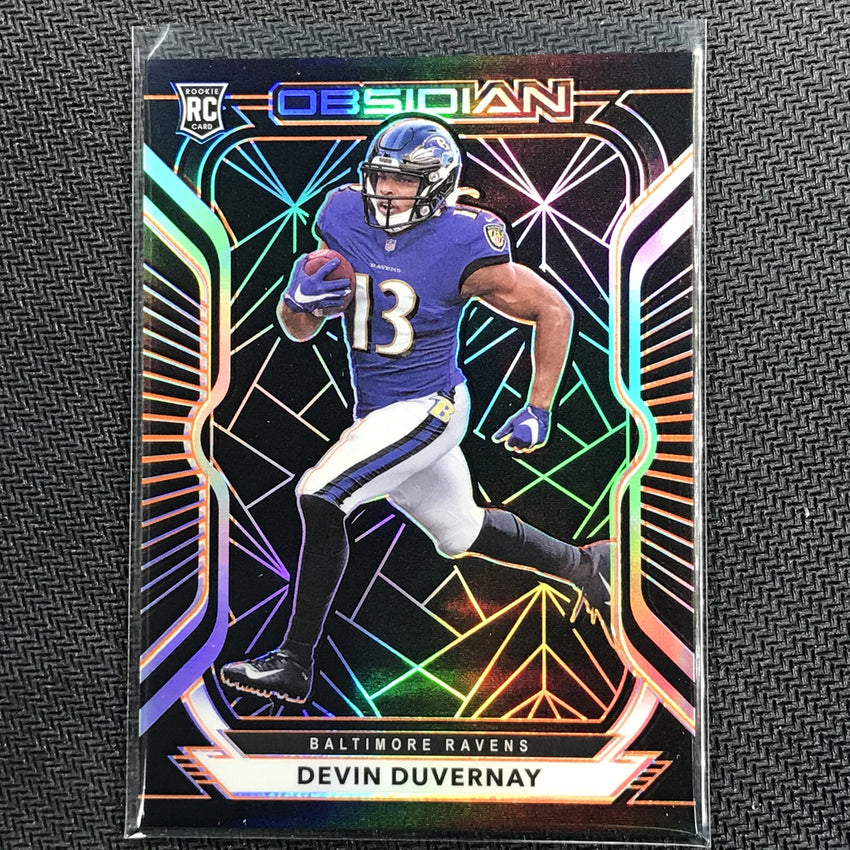 2020 Obsidian DEVIN DUVERNAY Base Rookie Orange 55/75-Cherry Collectables