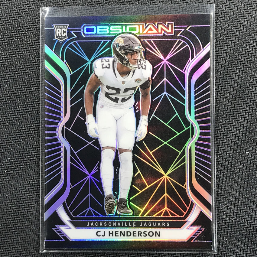 2020 Obsidian CJ HENDERSON Base Rookie Purple 99/100-Cherry Collectables