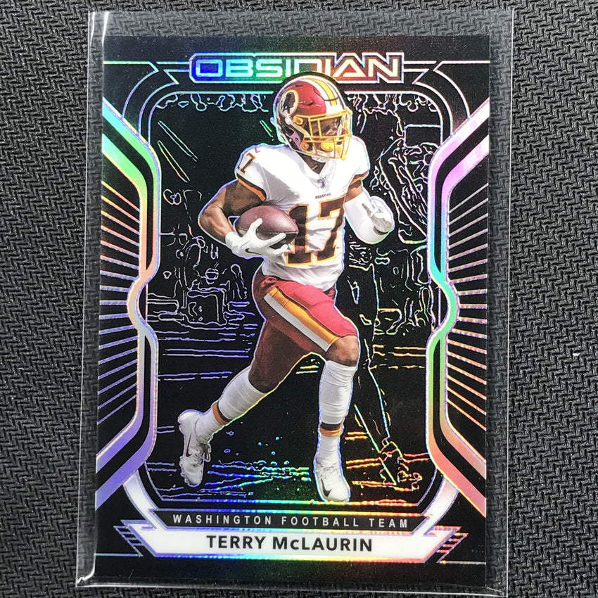 2020 Obsidian TERRY MCLAURIN Base Rookie Purple 58/100-Cherry Collectables