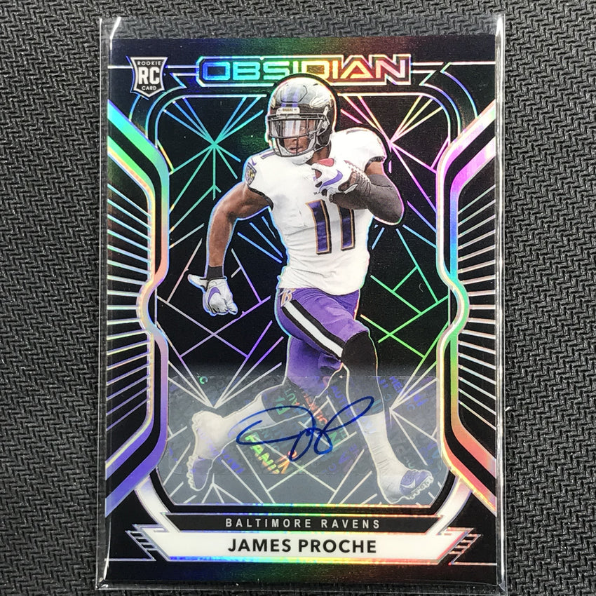 2020 Obsidian JAMES PROCHE Rookie Autos Silver 48/150-Cherry Collectables