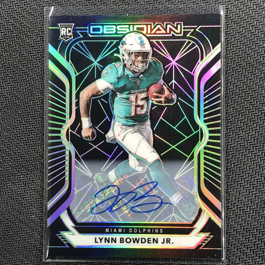 2020 Obsidian LYNN BOWDEN JR. Rookie Autos Green 41/50-Cherry Collectables