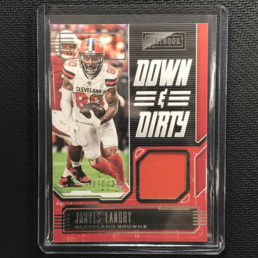 2020 Playbook JARVIS LANDRY Down & Dirty Jersey 70/299-Cherry Collectables