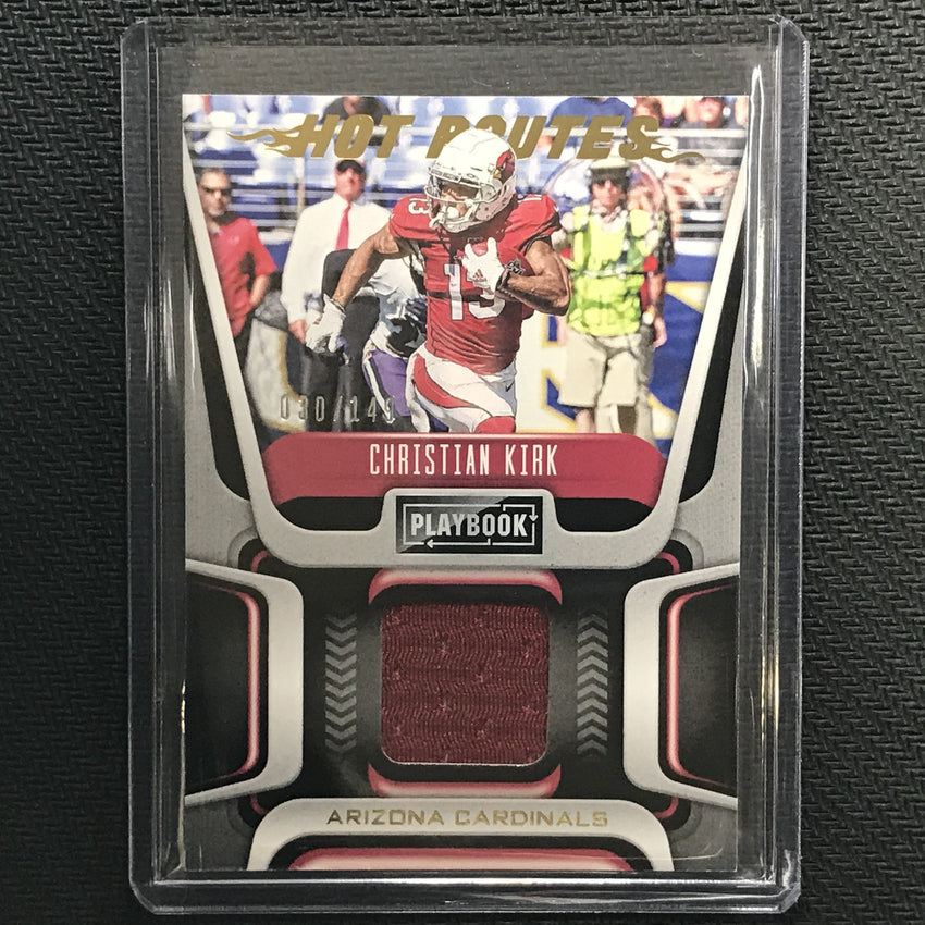 2020 Playbook CHRISTIAN KIRK Hot Routes Jersey Gold 30/149-Cherry Collectables