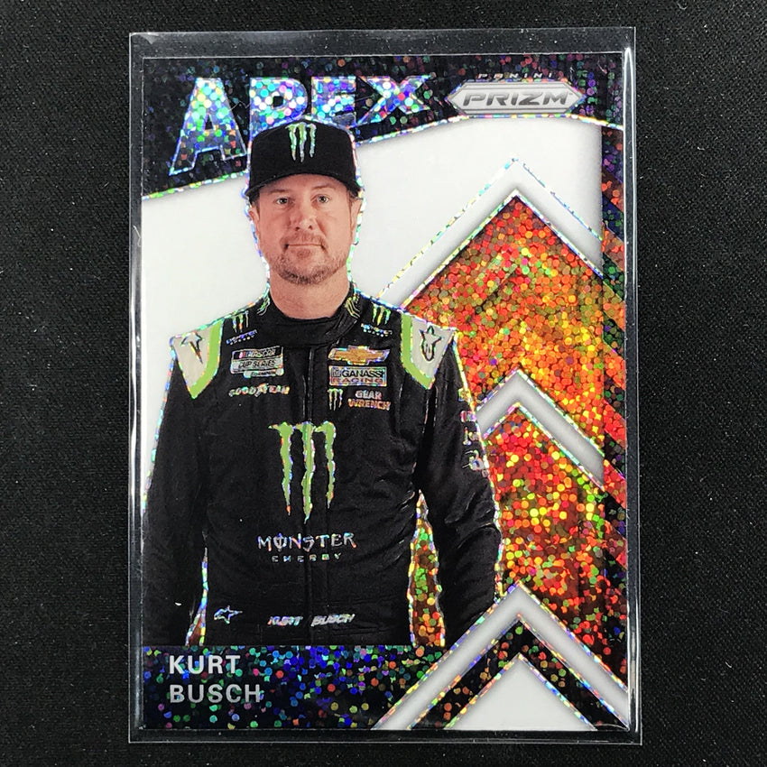 2020 Prizm Racing KURT BUSCH Apex White Sparkle #13-Cherry Collectables