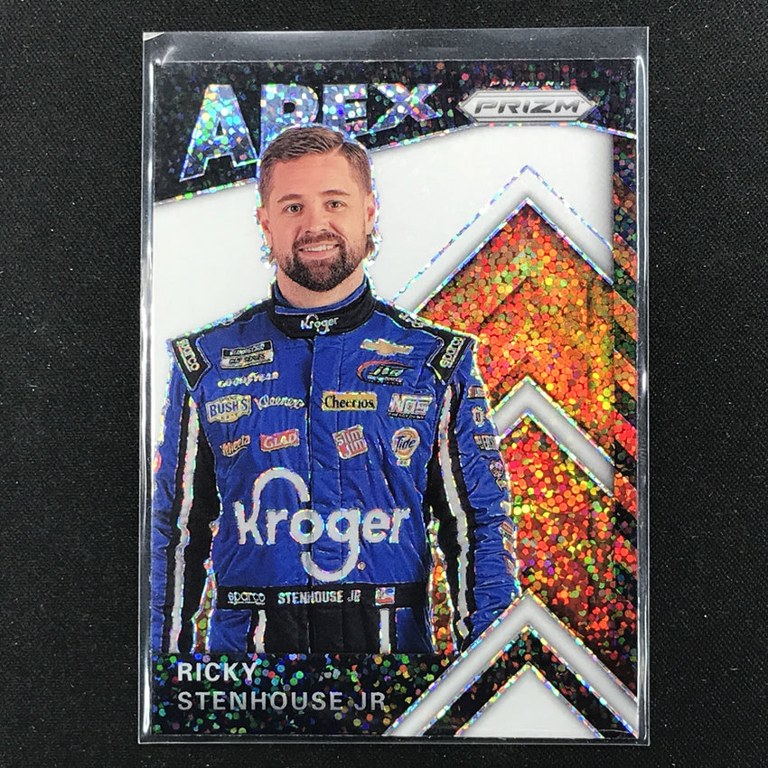 2020 Prizm Racing RICKY STENHOUSE JR Apex White Sparkle #5 (B)-Cherry Collectables
