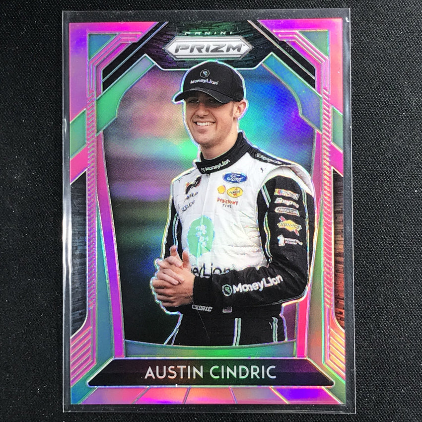 2020 Prizm Racing AUSTIN CINDRIC Base Pink 28/50-Cherry Collectables
