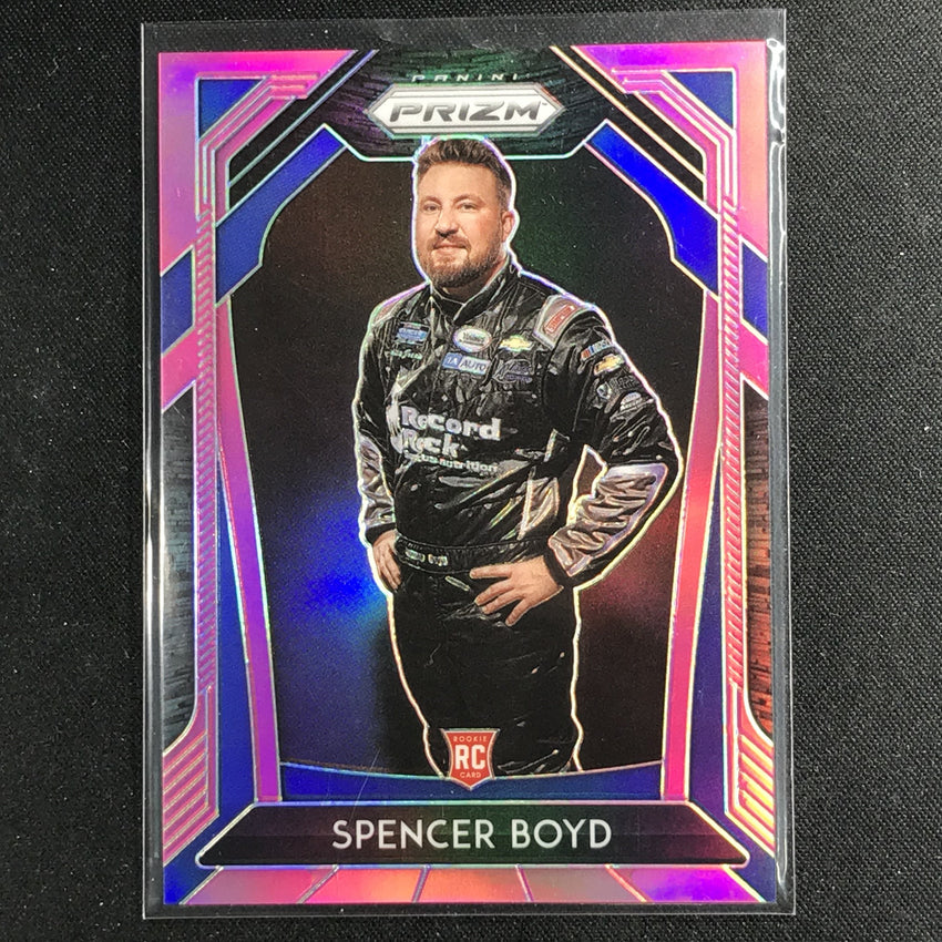 2020 Prizm Racing SPENCER BOYD Rookie Pink 16/50-Cherry Collectables