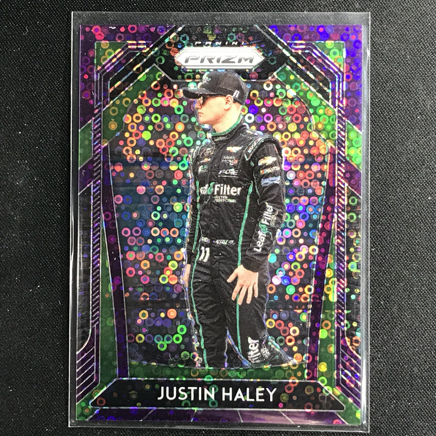 2020 Prizm Racing JUSTIN HALEY Base Purple Disco 12/75-Cherry Collectables