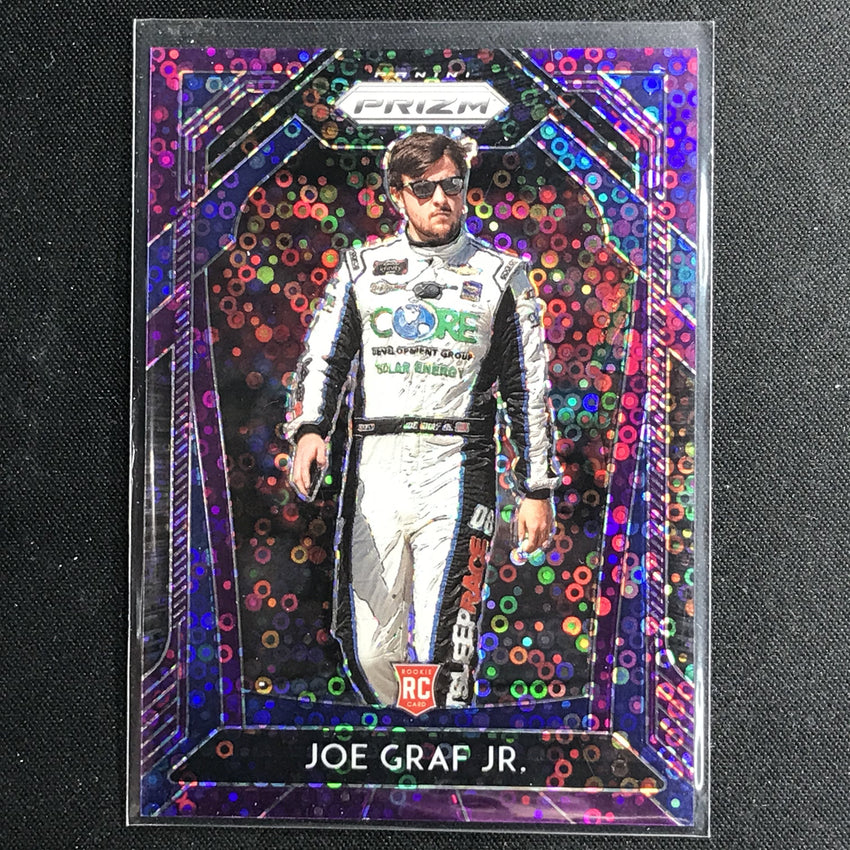 2020 Prizm Racing JOE GRAF JR. Rookie Purple Disco 67/75-Cherry Collectables