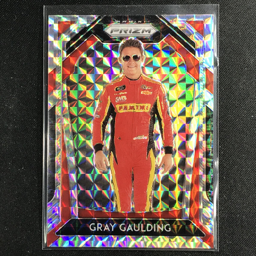 2020 Prizm Racing GRAY GAULDING Base Silver Mosaic 67/199-Cherry Collectables