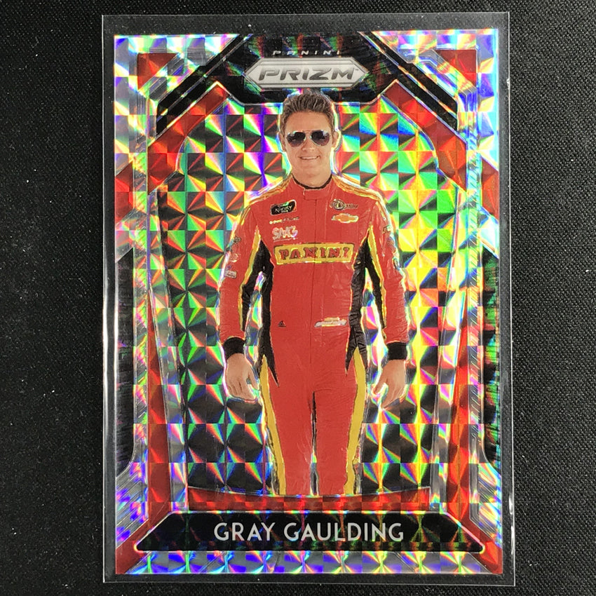 2020 Prizm Racing GRAY GAULDING Base Silver Mosaic 182/199-Cherry Collectables