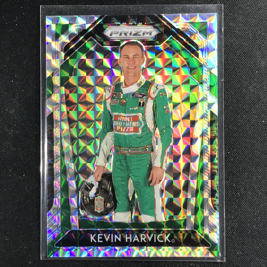 2020 Prizm Racing KEVIN HARVICK Base Silver Mosaic 6/199-Cherry Collectables