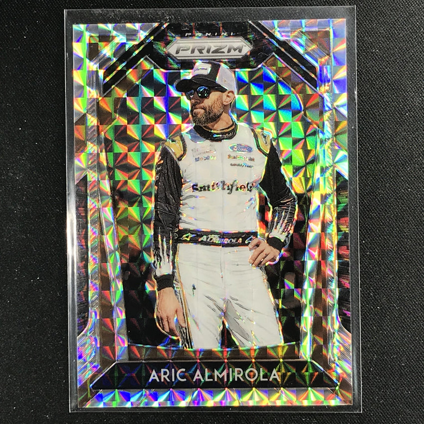 2020 Prizm Racing ARIC ALMIROLA Base Silver Mosaic 134/199-Cherry Collectables