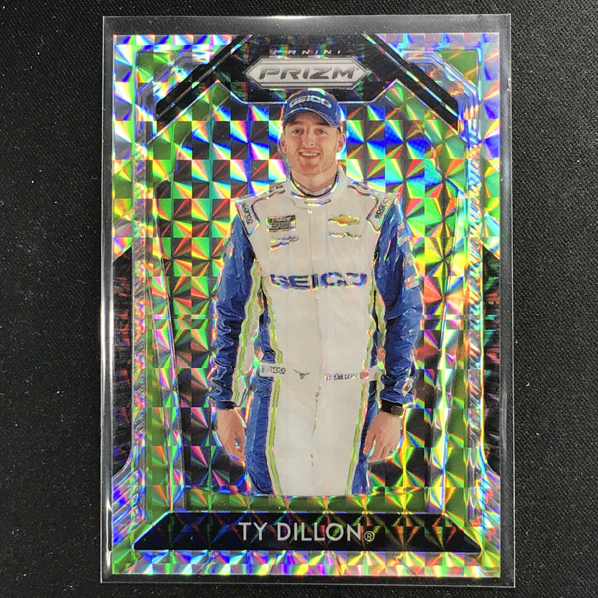 2020 Prizm Racing TY DILLON Base Silver Mosaic 7/199-Cherry Collectables