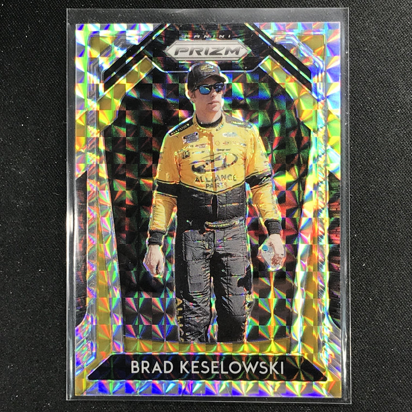 2020 Prizm Racing BRAD KESELOWSKI Base Silver Mosaic 156/199-Cherry Collectables