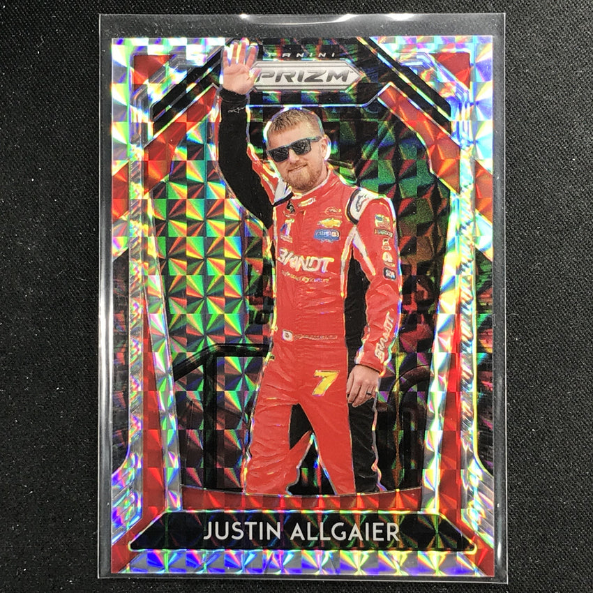 2020 Prizm Racing JUSTIN ALLGAIER Base Silver Mosaic 161/199-Cherry Collectables