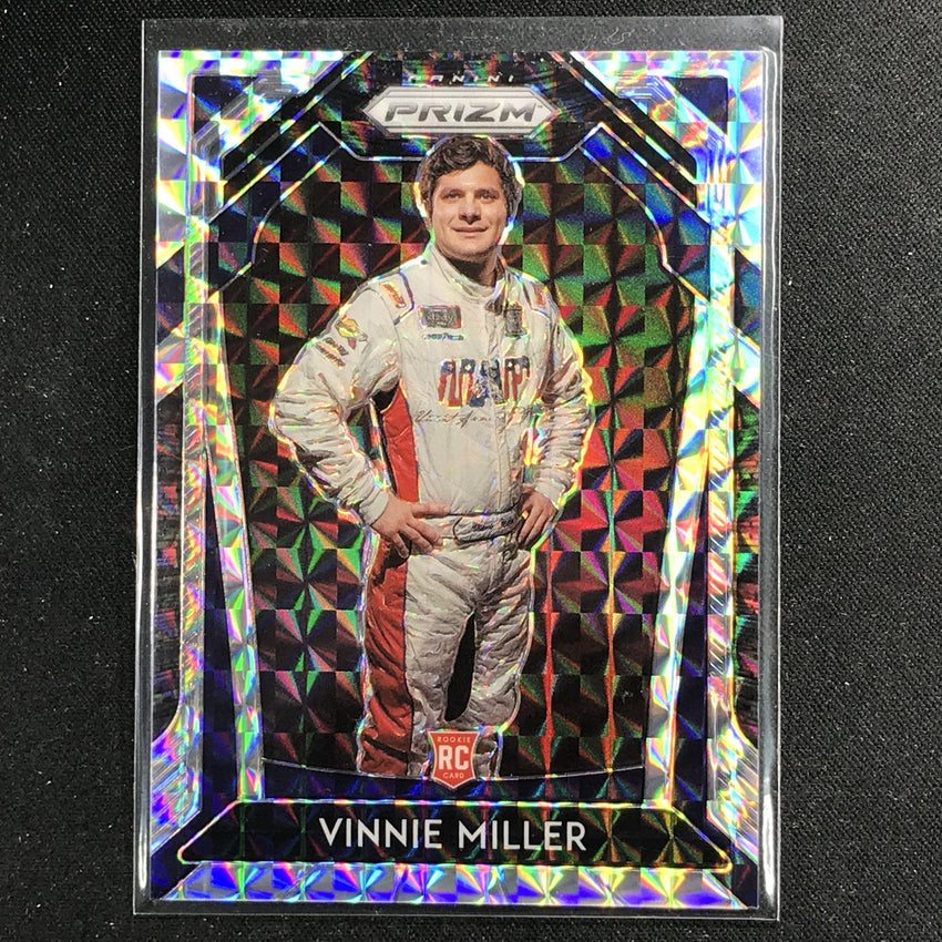 2020 Prizm Racing VINNIE MILLER Rookie Silver Mosaic 83/199-Cherry Collectables