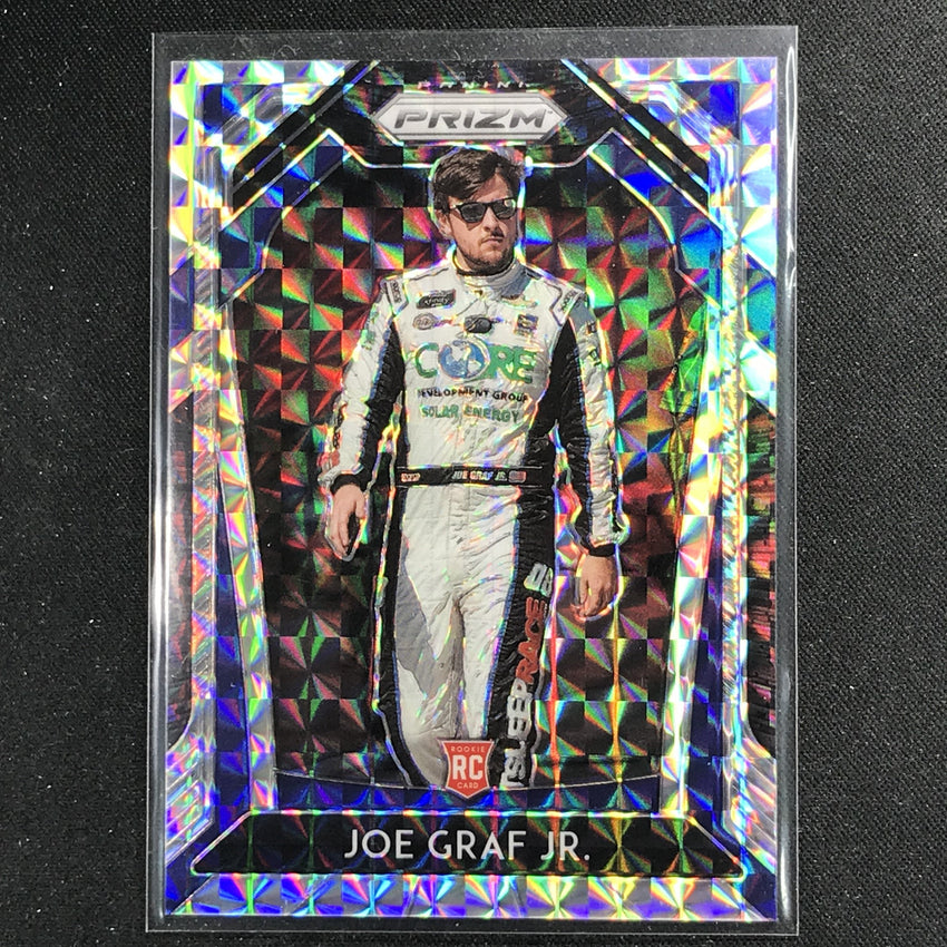 2020 Prizm Racing JOE GRAF JR. Rookie Silver Mosaic 20/199-Cherry Collectables