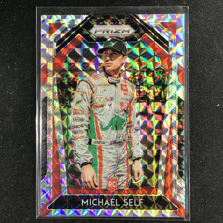 2020 Prizm Racing MICHAEL SELF Rookie Silver Mosaic 192/199-Cherry Collectables