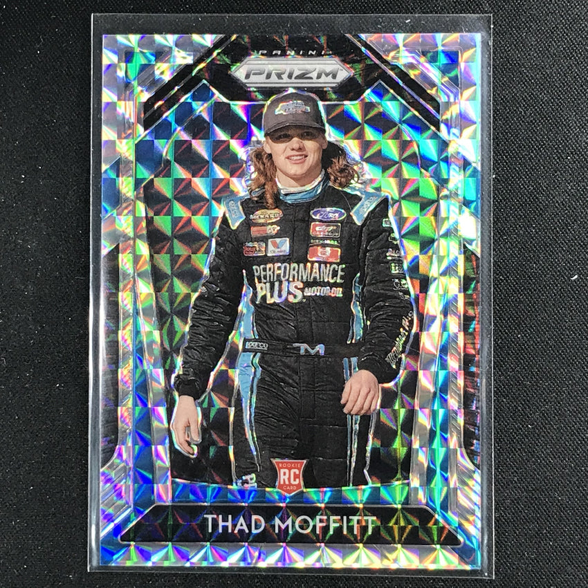2020 Prizm Racing THAD MOFFITT Rookie Silver Mosaic 20/199-Cherry Collectables