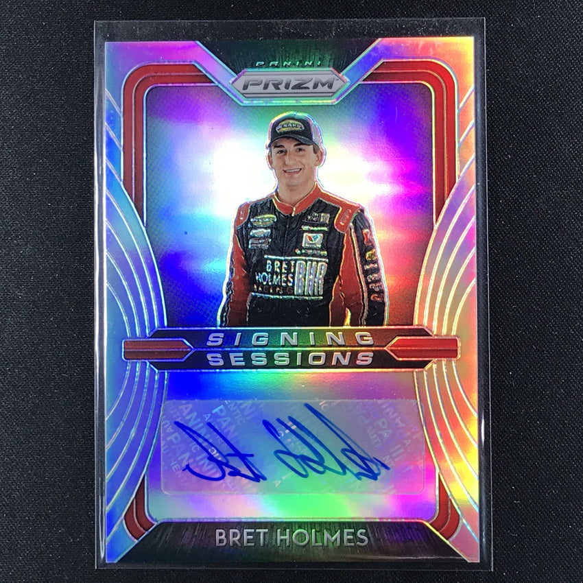 2020 Prizm Racing BRET HOLMES Signing Sessions Auto Silver #BH (B)-Cherry Collectables