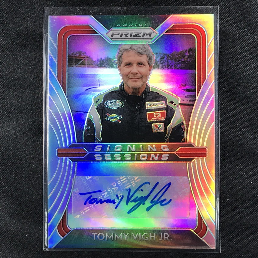 2020 Prizm Racing TOMMY VIGH JR. Signing Sessions Auto Silver #TV-Cherry Collectables
