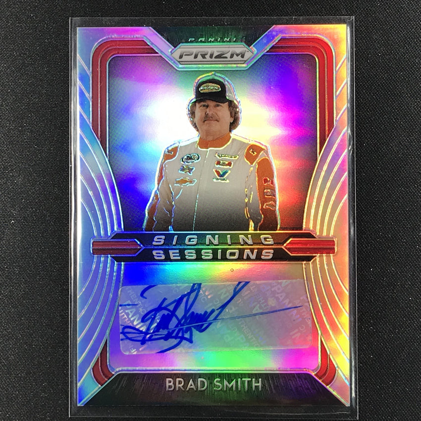 2020 Prizm Racing BRAD SMITH Signing Sessions Auto Silver #BS (B)-Cherry Collectables