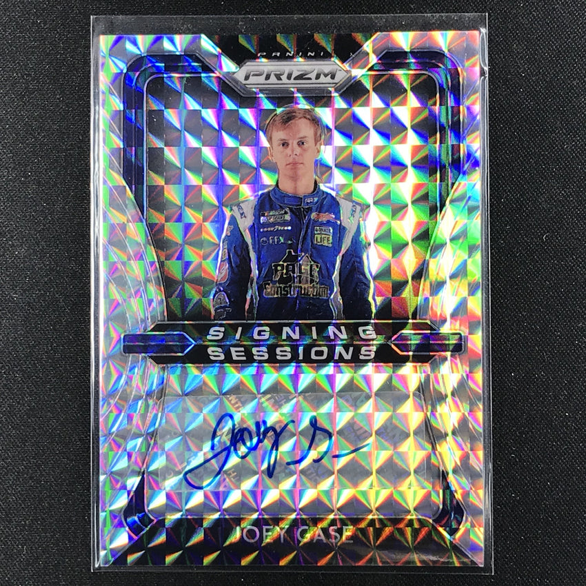 2020 Prizm Racing JOEY GASE Signing Sessions Auto Silver Mosaic 33/99-Cherry Collectables