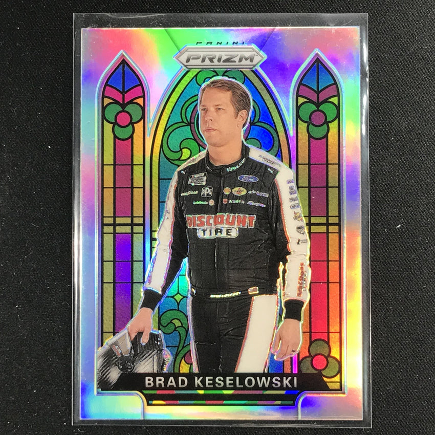 2020 Prizm Racing BRAD KESELOWSKI Stained Glass Silver #64	2-Cherry Collectables