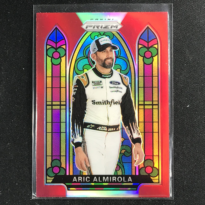 2020 Prizm Racing ARIC ALMIROLA Stained Glass Red #61-Cherry Collectables