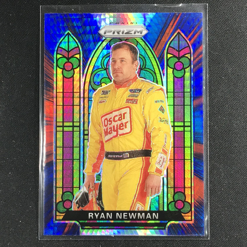2020 Prizm Racing RYAN NEWMAN Stained Glass Red Blue Hyper #62-Cherry Collectables