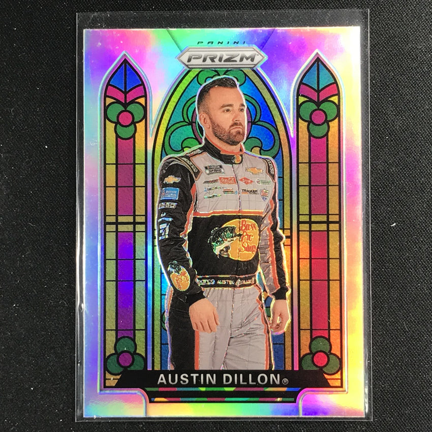 2020 Prizm Racing AUSTIN DILLON Stained Glass Silver #68	2-Cherry Collectables