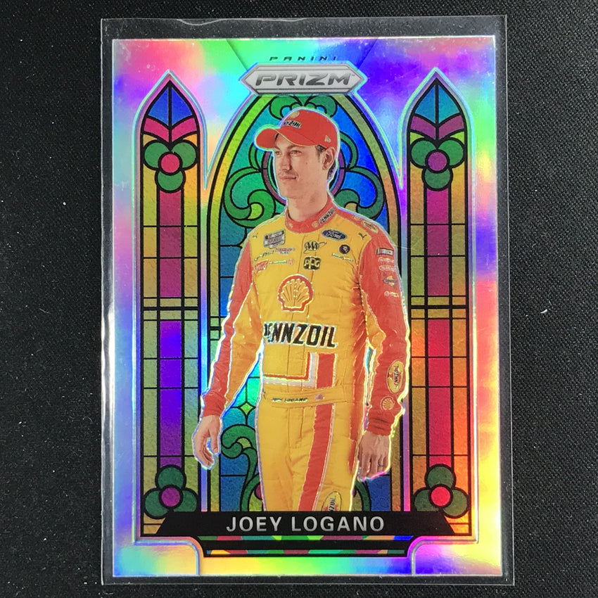 2020 Prizm Racing JOEY LOGANO Stained Glass Silver #65	3-Cherry Collectables