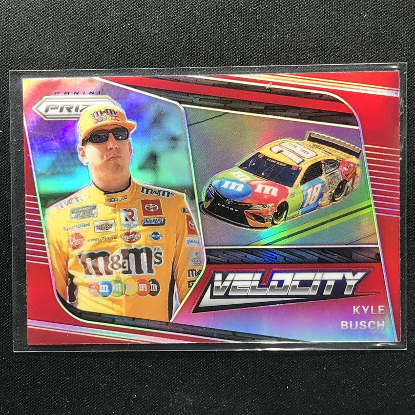 2020 Prizm Racing KYLE BUSCH Velocity Red #78-Cherry Collectables
