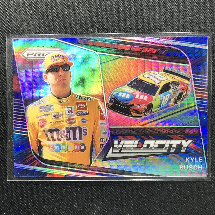2020 Prizm Racing KYLE BUSCH Velocity Red Blue Hyper #78-Cherry Collectables