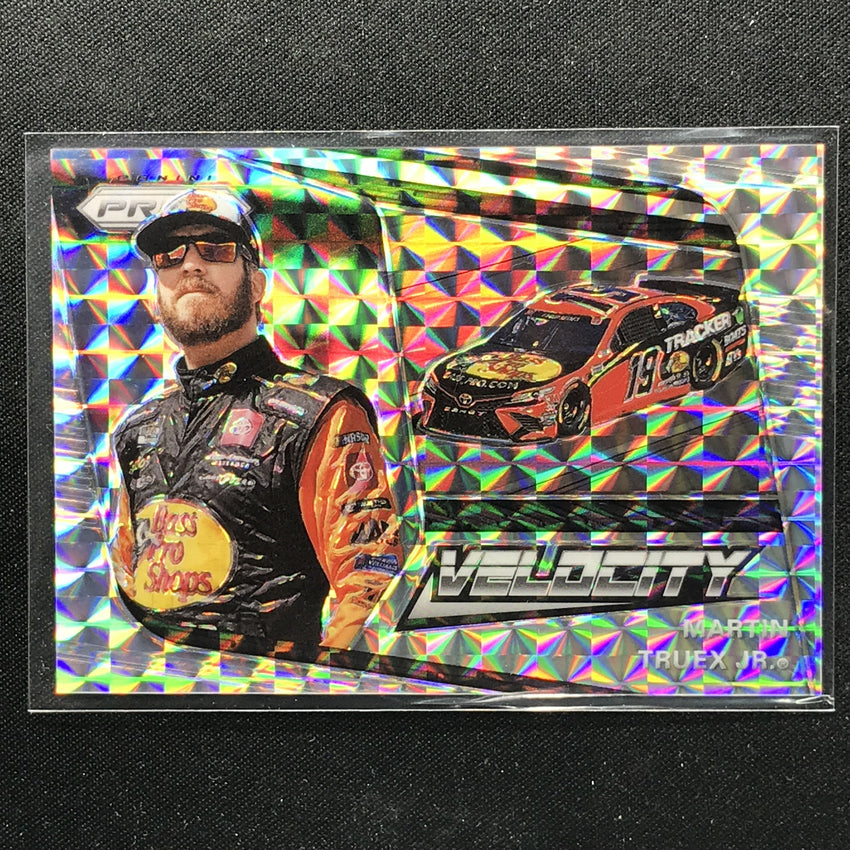 2020 Prizm Racing MARTIN TRUEX JR. Velocity Silver Mosaic 9/199-Cherry Collectables