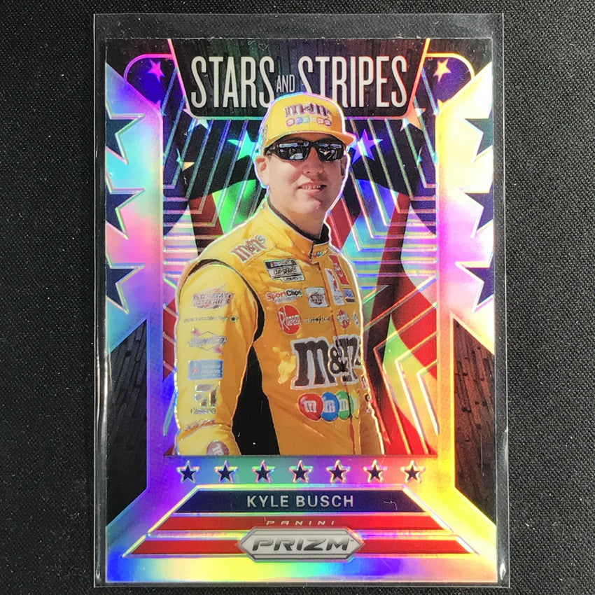 2020 Prizm Racing KYLE BUSCH Stars and Stripes Silver #2-Cherry Collectables